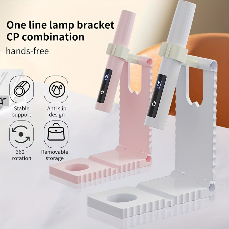Secador de Uñas con Base - Lámpara para Uñas, Pantalla Táctil y Detección Automática, Ideal para Secar y Curar Esmalte, Adecuado para Uso en Casa, Incluye Cable USB, Profesional para Gel
