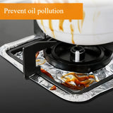 18pcs/54pcs Cubierta Desechable de Aluminio para Quemador de Estufa - Adecuada para Estufas de Gas y Eléctricas, Mantén la Estufa Limpia y Facilita la Limpieza de la Cocina