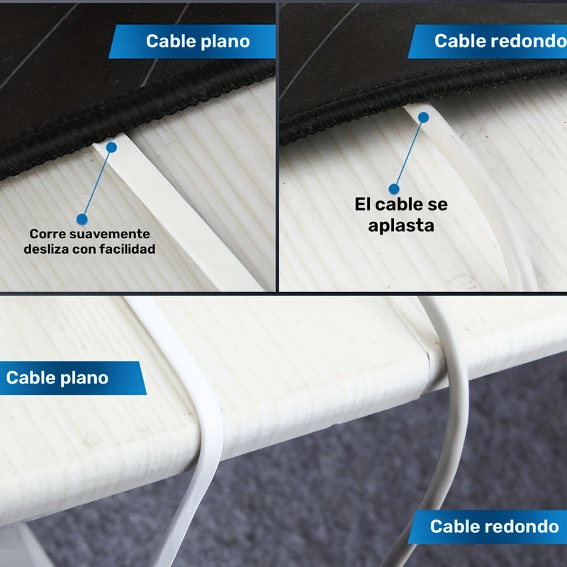 Cable de Ethernet Cat6 de 1.6 pies/3.3 pies/5 pies/6.6 pies/10 pies/16 pies/33 pies/50 pies/65 pies/82 pies/100 pies, cables de internet largos de alta velocidad de diseño plano 1Gbps para 250Mhz/s UTP para consola, PS3, PS4, PS5, Switch, enrutador, móde