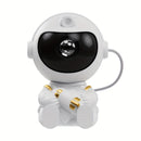 Mini proyector de estrellas para astronautas, nebulosa para la galaxia, luz nocturna LED, decoración de dormitorio con alimentación USB, ángulo de proyección flexible, incluye control remoto, estilo moderno, sombra de plástico, control de botones para re
