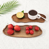 Bandera de madera de acacia japonesa con forma de nube y maní, bandeja para té resistente al calor, plato de cena de madera para café, fabricante de platos de madera Dim sum, Ideal para Navidad, Perfecto para Acción de Gracias