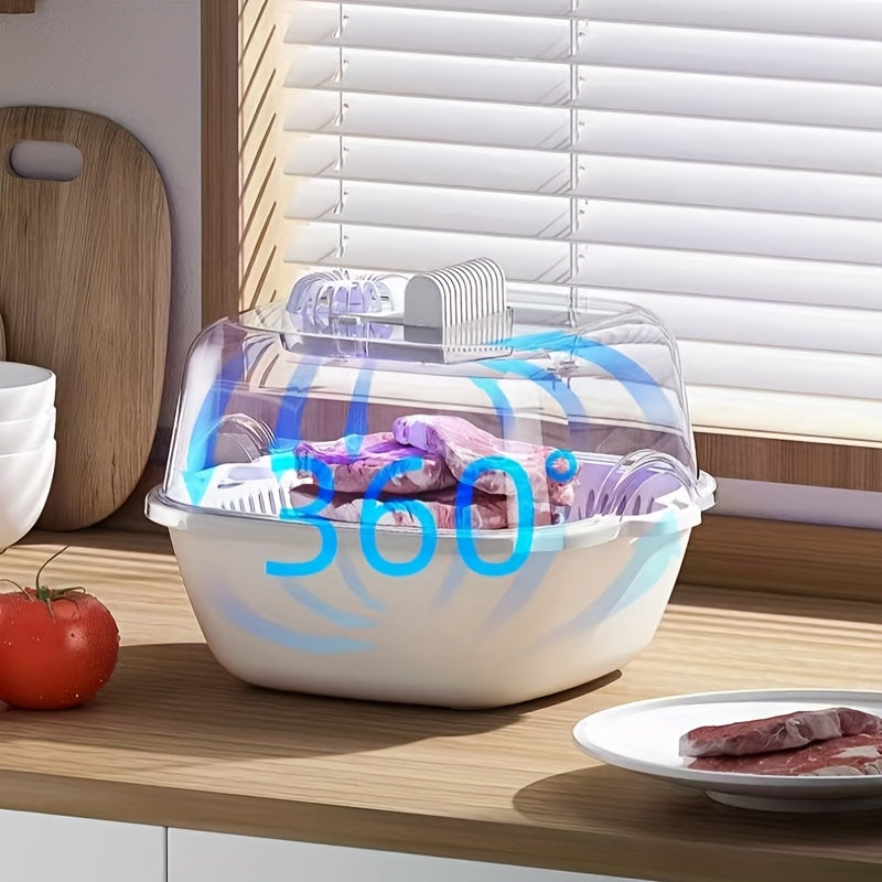 Descongelador de alimentos con carga USB, no daña los ingredientes, artefacto silencioso y deshielo rápido