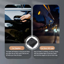 Paquete de 2 luces de bienvenida para puertas de coche LED fáciles de instalar, adecuadas para varios vehículos, coche, SUV, camión, equipo universal de moda, sin batería.