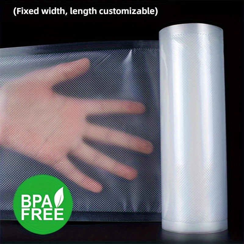 Rulos de Bolsas de Sellado al Vacío en Cinco Tamaños – Material de Alta Calidad Libre de BPA para Almacenamiento de Alimentos, Cocina Sous Vide, Congelación y Preparación de Comidas en Bulk – Solución Versátil para Varias Necesidades de Cocina y Catering