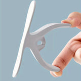 Un conjunto de 10 clips organizadores de cables, un dispositivo de almacenamiento de cables adhesivo para electrodomésticos de cocina, adecuado para clips de gestión de cables de freidor de aire, máquinas de café y licuadoras - No se requiere batería.