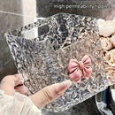 Organizador de Pared de Plástico Transparente para Brochas de Maquillaje y Herramientas para el Cabello - No Necesita Energía, Perfecto para Almacenamiento en el Baño
