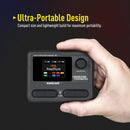 SONICAKE Pocket Master Guitar Modeling IR Cabinets Simulación de Efectos Múltiples con Clip para Cinturón Transparente Verde - Versión en Español (1 unidad)