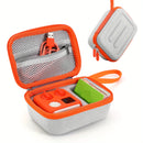 Estuche de protección para altavoces mini compactos - Cápsula dura de EVA, ligera y elegante, impermeable y resistente a los golpes, ideal para altavoces mini Yoto (solo estuche, se ajusta a funda de silicona), bolsa de almacenamiento portátil | Cremalle