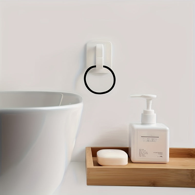 1 Pieza, Soporte De Pared Para Botella De Spray, Gancho De Peine Adhesivo Fuerte, Soporte De Paraguas, Soporte De Peine Para Baño, Accesorios De Baño