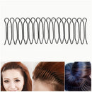 1, 2 o 4 peines invisibles en forma de U para fijar el flequillo, peinetas elegantes para novias, accesorios para el cabello que evitan el resecamiento
