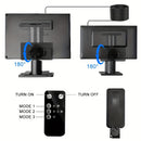 172 luces solares LED brillantes con sensor de movimiento para exteriores, control remoto, panel independiente, cable de 5,0 metros, iluminación de amanecer a anochecer, farola solar para porche exterior, patio, jardín, cobertizo, pared, regalo de Navida