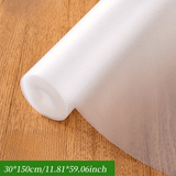 1 rollo de almohadillas para gabinetes de cocina, encimeras y cajones - papel especial para gabinetes y almohadillas antideslizantes cortables, uso multiusos en múltiples escenarios, materiales EVA, almohadillas para estantes