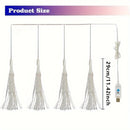 Luces LED colgantes USB de 180-360 LEDs, luces de estrella para exteriores, 8 modos, luces de hadas para jardín, fiestas y patio