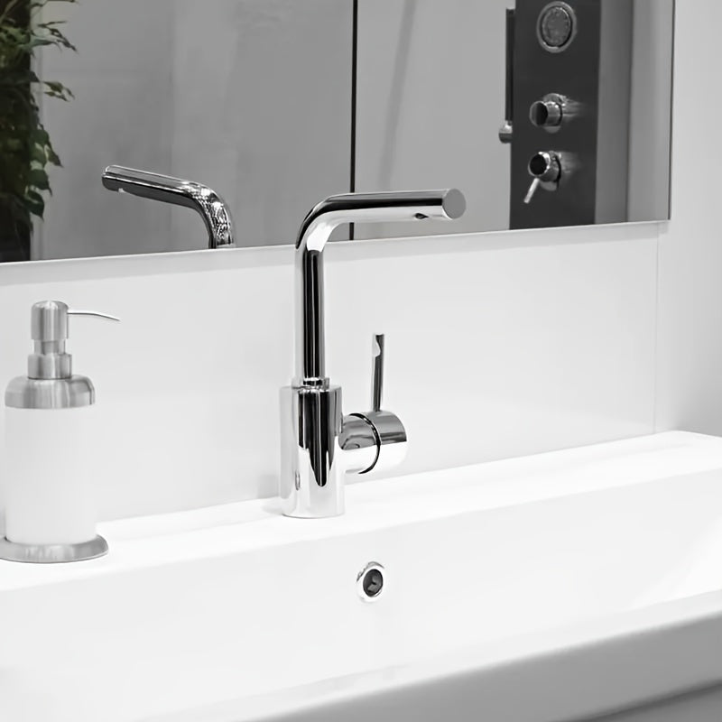 4-Unidad de Cubiertas de Drenaje de Fregadero de Cromo Plástico - Anillos de Parada de Desbordamiento Redondos para Fregaderos de Baño y Cocina - Accesorios de Fregadero de Instalación Fácil