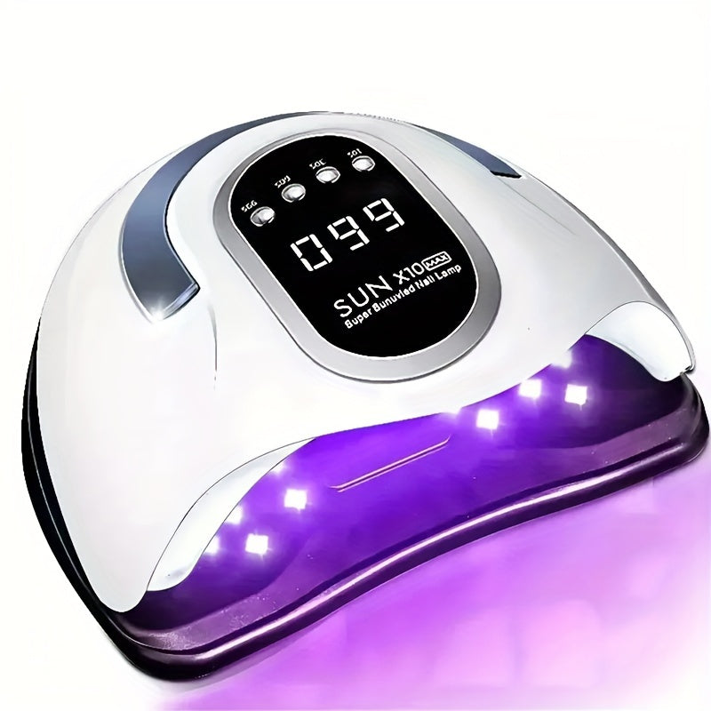Lámpara LED para uñas con 66 luces, secadora de esmalte en gel con sensor inteligente, máquina para manicura, equipo para salón de uñas