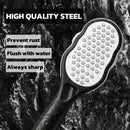 Exfoliador Profesional de Pies y Amoladora de Uñas - Herramienta de Plástico Resistente con Doble Agarre, Diseño Antioxido y Alta Calidad - Para Hogar, Salón, Pedicura - Previene Infecciones Fúngicas y Pie de Atleta - Esencial para Hombres y Mujeres, Man