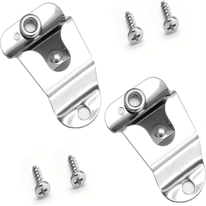2 Piezas de Soportes para Micrófono Metálicos Resistentes con Perilla Ajustable y Tornillos para Montaje en Pared Seguro - Compatibles con Micrófonos Manuales para Podcasting, Transmisión en Vivo, Estudio de Grabación, Accesorios para Podcasts | Diseño d