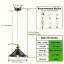 Conjunto de 3 lámparas colgantes de lujo nórdico retro moderno - luminaria de techo, instalación semienterrada, pantalla metálica desmontable, adecuada para mostrador de bar, comedor, cocina, sala de estar, hotel y otra iluminación comercial (sin bombill