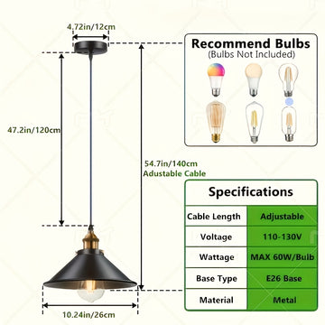 Conjunto de 3 lámparas colgantes de lujo nórdico retro moderno - luminaria de techo, instalación semienterrada, pantalla metálica desmontable, adecuada para mostrador de bar, comedor, cocina, sala de estar, hotel y otra iluminación comercial (sin bombill