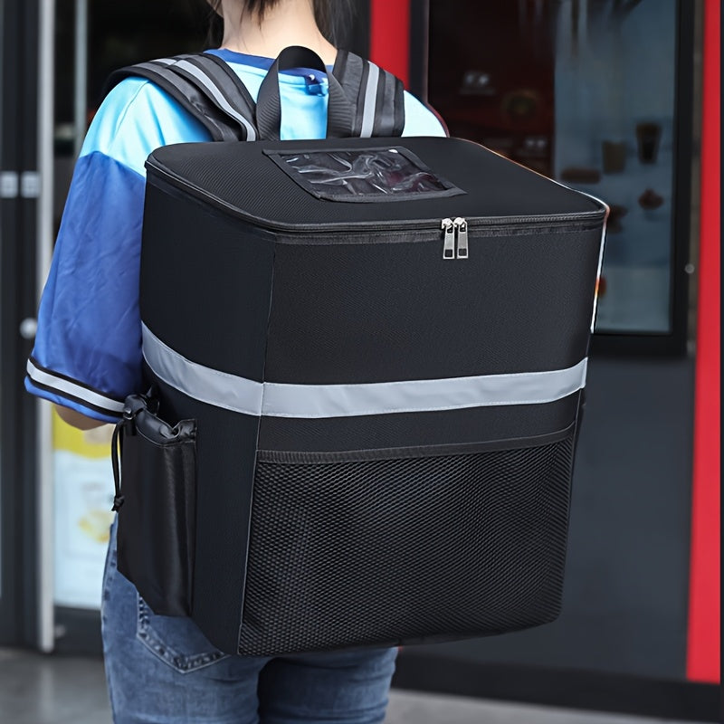 Gran Capacidad Bolsa Térmica Aislada - Mochila Impermeable y Duradera para Playa, Picnic, Escuela, Oficina, Viajes y Cocina en Casa - Disponible en Gris o , Bolso de Almuerzo No Contacto con Alimentos, Ideal para Vuelta al Colegio