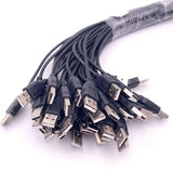 2/5/10pcs Cable de Alimentación USB DIY USB Macho de 2 Pines para Soldar para Luces LED, Ventiladores, Cámaras, Tiras LED, Lámpara de Escritorio