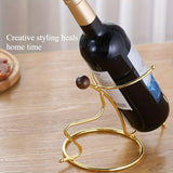 Soporte de vino humanoide creativo, portavinos y joyero en forma única, ideal para decoración de barra en casa