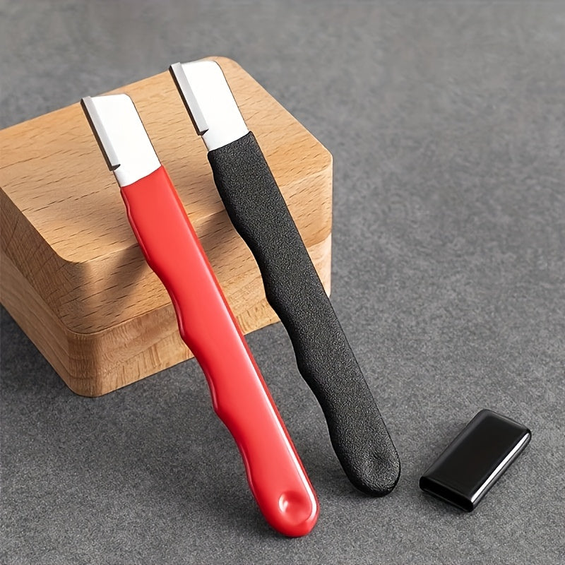 Disponible en 2 colores. Piedra de afilar profesional para cuchillos de cocina, herramienta multifuncional de acero tungsteno y cerámica para afilar cuchillas, adecuada también para tijeras de jardín