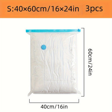 3/7/9/11pcs Bolsas de Compresión al Vacío Grandes, Medianas y Pequeñas de Varios Tamaños (Venta al Por Mayor) Bolsa de Almacenamiento para Ropa de Temporada, Edredón y Viaje - Buen Ayudante para el Hogar con Opciones Múltiples de Tamaño, Una Persona por