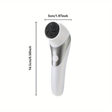 Desmastrillador eléctrico de pies con doble cabeza, cargable por USB, ideal para esmaltes gruesos y cuidado de la piel seca, fácil de usar con cabezas reemplazables, regalo perfecto para 10 días festivos, herramienta de cuidado de pies | Cuidado de pies