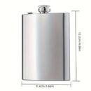 1pc Termo de Acero Inoxidable Duradero, Frasco Portátil de Bolsillo para Actividades al Aire Libre, Accesorios de Bar, Portador de Bebidas