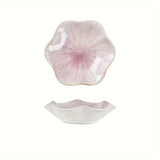 1 Pieza, Plato De Jabón Creativo, Bandeja De Jabón De Cerámica, Soporte En Forma De Flor, Estante Para Baño, Bandeja De Almacenamiento Multifuncional, Decoración Del Hogar, Accesorios De Baño