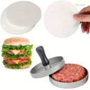 Hoja de Papel para Hornear Antiadherente Redonda de 12.5 cm Blanco 100 piezas Círculos Papel para Hamburguesas (4.72'') para Separar Hamburguesas, Galletas y Otros Alimentos Durante el Almacenamiento y Congelación, Utensilios de Cocina, Suministros de Co