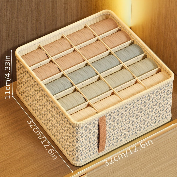 Caja De Almacenamiento De Ropa De Armario, Cesta De Almacenamiento De Cajón De Ropa Interior, Cubos De Embalaje Duraderos Para El Hogar