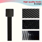 10/20 piezas, Organizadores de cables de electrodomésticos de cocina negros, Clips de gestión de cables de alambre metálico duradero para licuadoras, mezcladores, freidoras de aire, cocinas de presión y más, Diseño de clip seguro para una fácil gestión d