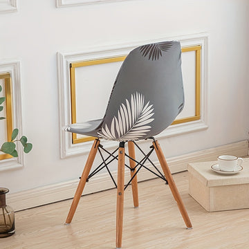 Juego de 2/4 Fundas Lavables para Sillas con Estampado, Cubre Sillas Elásticas Eames para Comedor