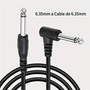I-zclive, Cable de audio de 90 grados de 6.5 mm, de 6.35 mm de cobre libre de oxígeno, Línea de reducción de ruido de codo recto de 6.35, Conector de metal aplicable para computadora, Eid Al-Adha Mubarak
