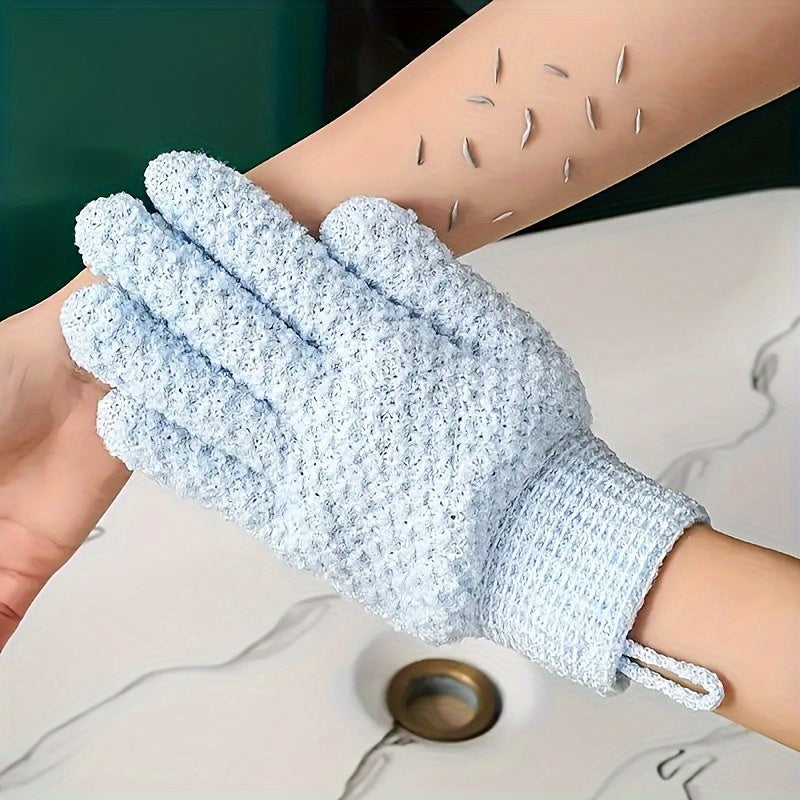 Guantes exfoliantes para ducha, limpieza profunda y masaje, eliminan piel muerta y sequedad