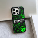 Estuche de teléfono compatible con Ferxxo para for iphone 16, 15, 14, 13, 12, 11 Pro Max, con agujeros grandes, acabado mate, absorción de impactos y cubierta posterior de TPU antideslizante.