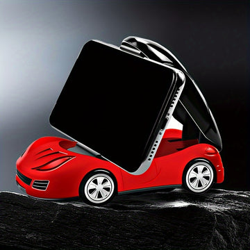 Soporte de Navegación para Modelo de Coche Giratorio 360°, Fuerte Adhesivo Autoadhesivo para Teléfono Móvil en el Salpicadero, Adorno para Modelo de Coche en el Centro de la Consola, Adorno para el Hogar, Soporte para Teléfono Móvil