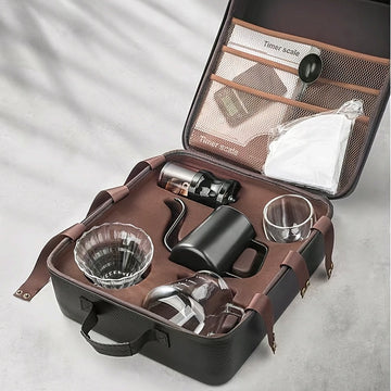 Juego de Cafetera V60 para Servir con Estuche , 600ml