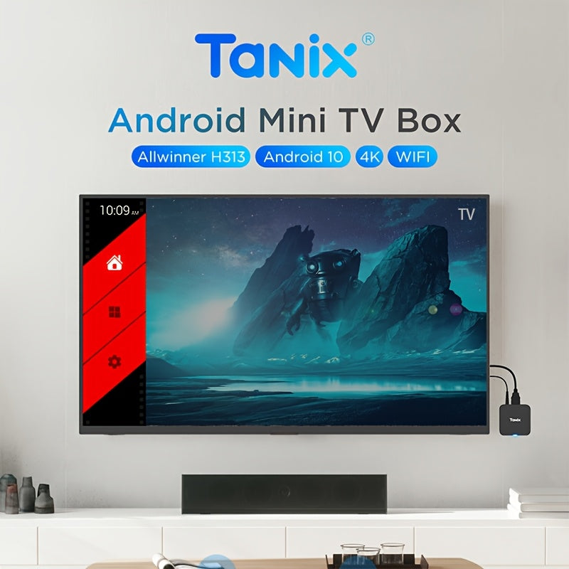Tanix TX1 Mini TV Box Android 10.0, Soporte para Video 4K UHD con WIFI