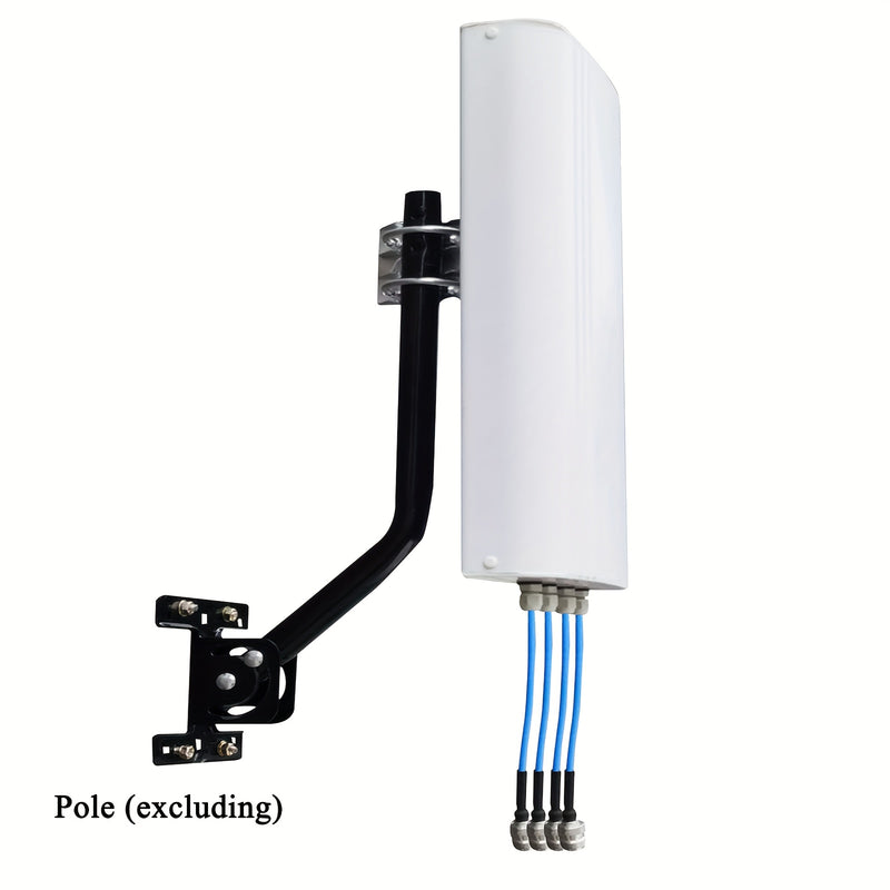 Antena de rango largo al aire libre 5G/4G/LTE 4x4 MIMO, 698-4000MHz - Ganancia de 5DBi, alta calidad, señal potente para routers y puntos de acceso, antena 5G, antena portátil, diseño compacto, construcción duradera.