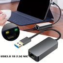 Adaptador USB C a RJ45 2.5G de 2500Mbps con Cable, Compatible con Windows 7/8/10/11 y MAC, Hub LAN para PC Portátil, Configuración de Red Oficina, Convertidor Ethernet Moderno, Rendimiento Fiable, Ideal para Entusiastas Tecnológicos