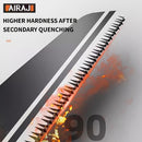 Serra manual AIRAJ para carpintería, corte rápido de acero con metal y plástico, no requiere batería, ideal para camping y uso al aire libre, incluye funda de protección para la cintura