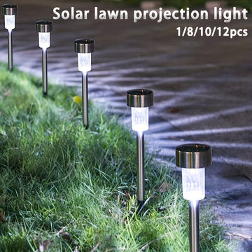 Luz solar para camino exterior, cuerpo de plástico, batería de níquel, capacidad de 40mAh, sin control remoto, control de interruptor, montaje semi empotrado, sombra de plástico, hardware de instalación incluido.