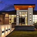 4pcs/6pcs/8pcs luces solares para valla, luces solares exteriores, luces decorativas de jardín y pared, ideales para patio, terraza, paisajismo urbano y balcón, luz cálida blanca