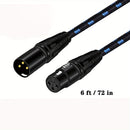 Cable De Micrófono XLR Macho A XLR Hembra (cable De Extensión XLR De Micrófono)
