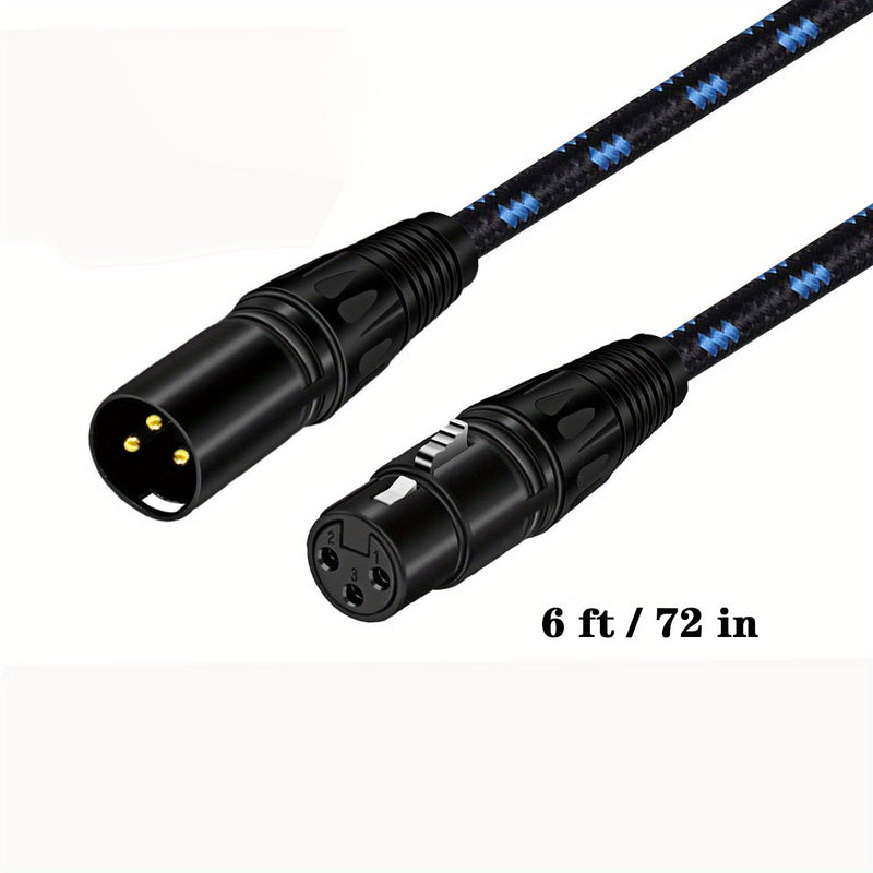 Cable De Micrófono XLR Macho A XLR Hembra (cable De Extensión XLR De Micrófono)