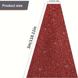 Una Alfombra Roja para Bodas, un Pasillo Romántico, Decoraciones Festivas para Fiestas y una Alfombra Roja con Tema de Navidad.