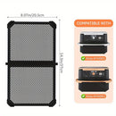 Guardia plegable de silicona anti salpicaduras, reutilizable, para Ninja AF500 Freidora de aire caliente, con protección efectiva de bobina de calor, herramientas de horneado